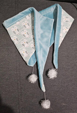 Petite écharpe, pompom