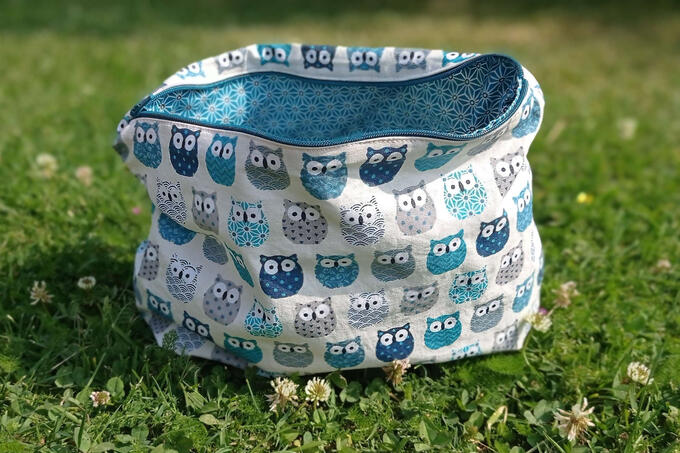 Grande pochette de bain